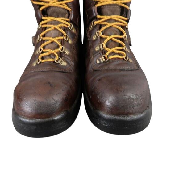 Red Wing Shoes Mens 12 Work Boot Leather Irish Setter Safety Toe Waterproof Ely - Picture 6 of 16